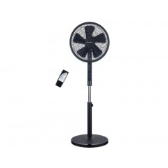 Singer 7020/01BL Ανεμιστήρας Ορθοστάτης 55W Διαμέτρου 40cm με Τηλεχειριστήριο